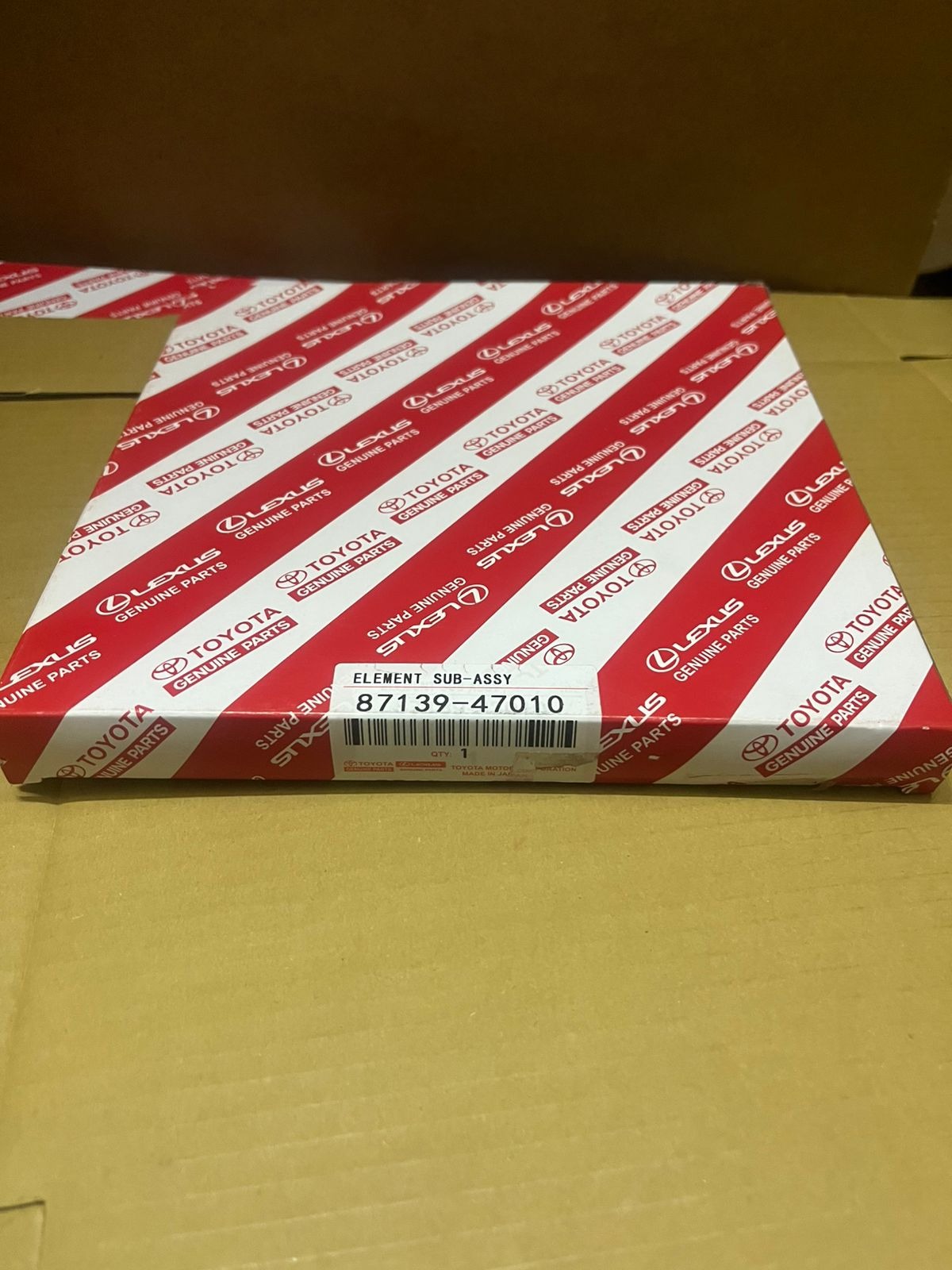 Toyota Air Filter SKU: 87139-47010