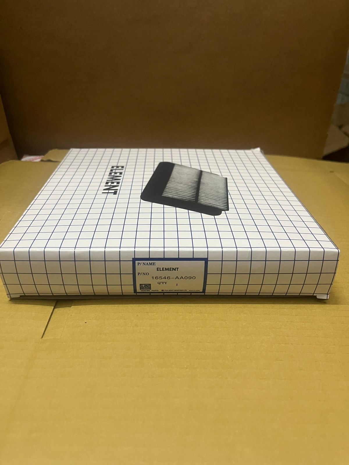 Subaru Air filter SKU: 16546-AA090